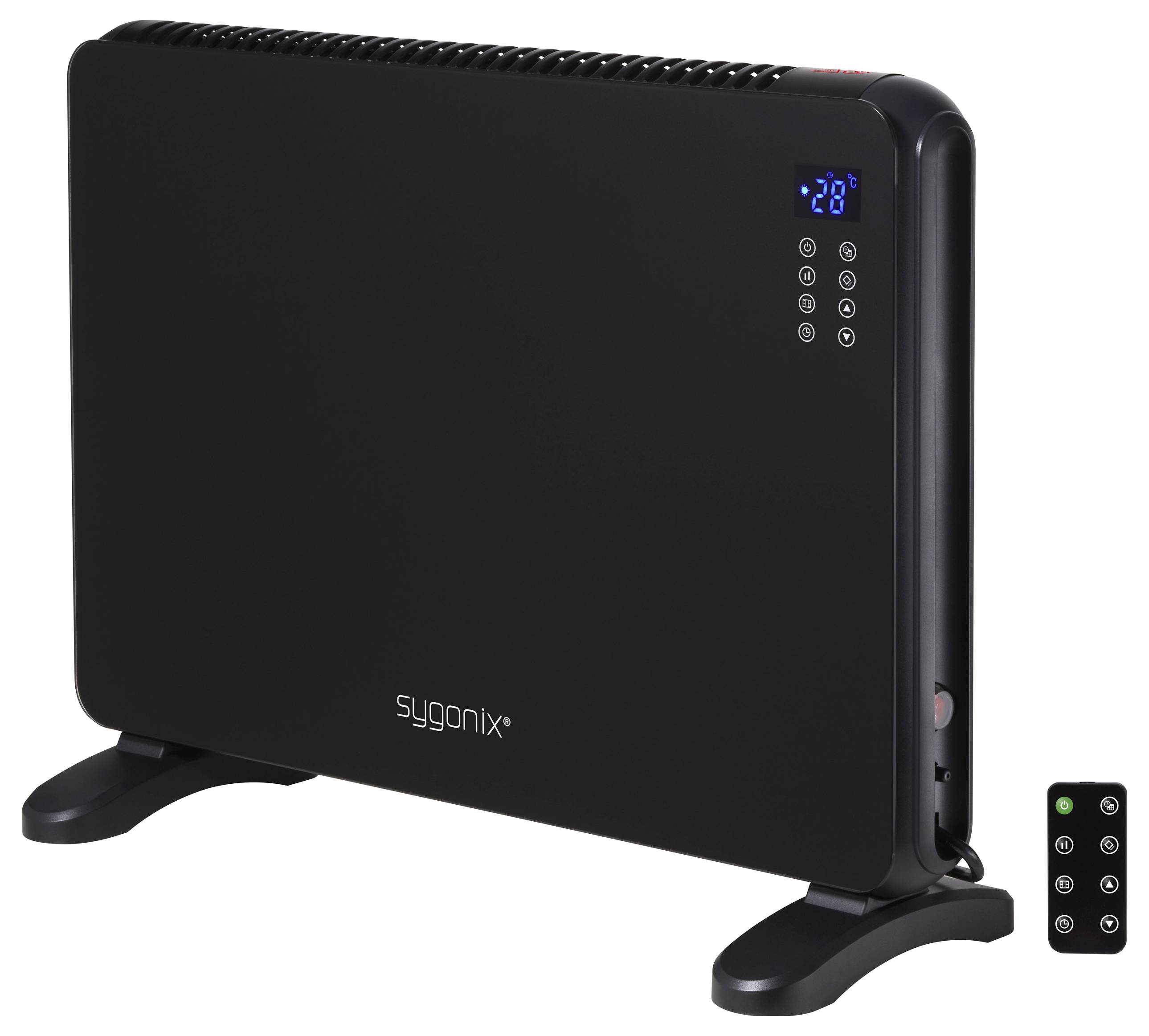 Sygonix SY-6735640 Heizgerät 20m² Schwarz