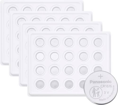 Panasonic Knopfzelle CR1616 3 V 1200 St. 55 mAh Lithium CR1616