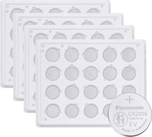Panasonic Knopfzelle CR2016 3 V 800 St. 90 mAh Lithium CR2016