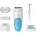 Braun Silk-epil 5-810 SensoSmart Epilierer Weiß, Blau Braun Silk-epil 5-810 SensoSmart Epilierer Weiß, Blau
