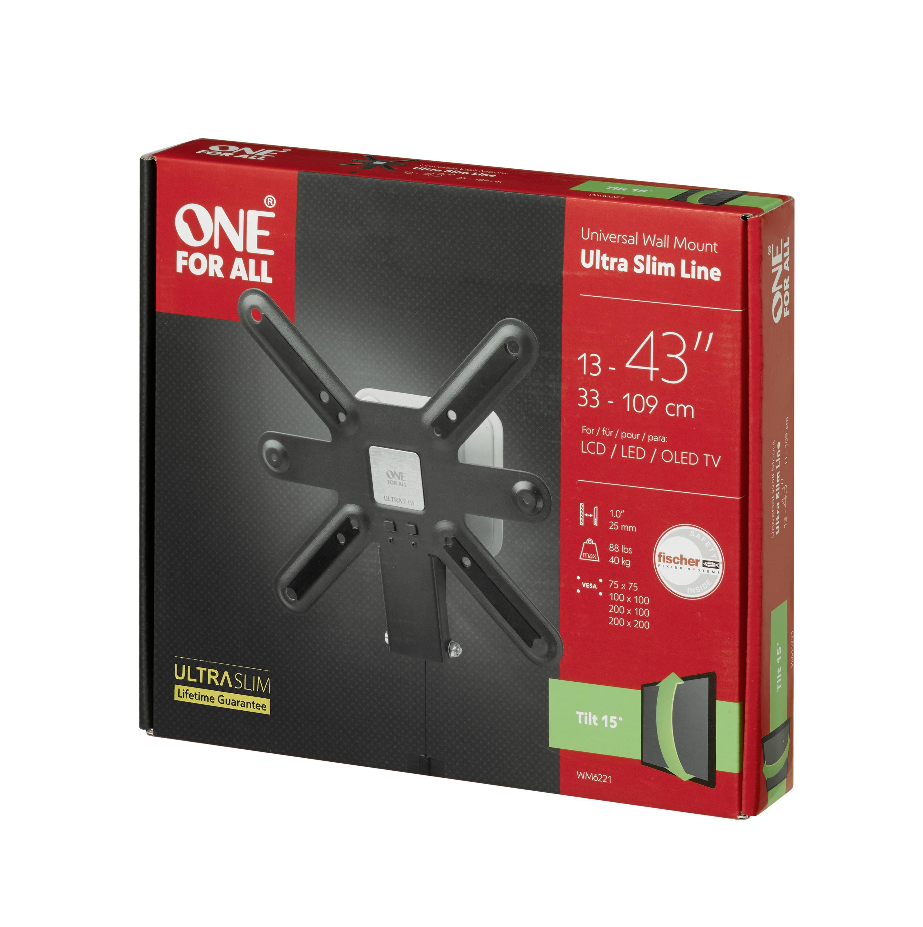 ONE FOR ALL WM6221 42" Slim Tilt