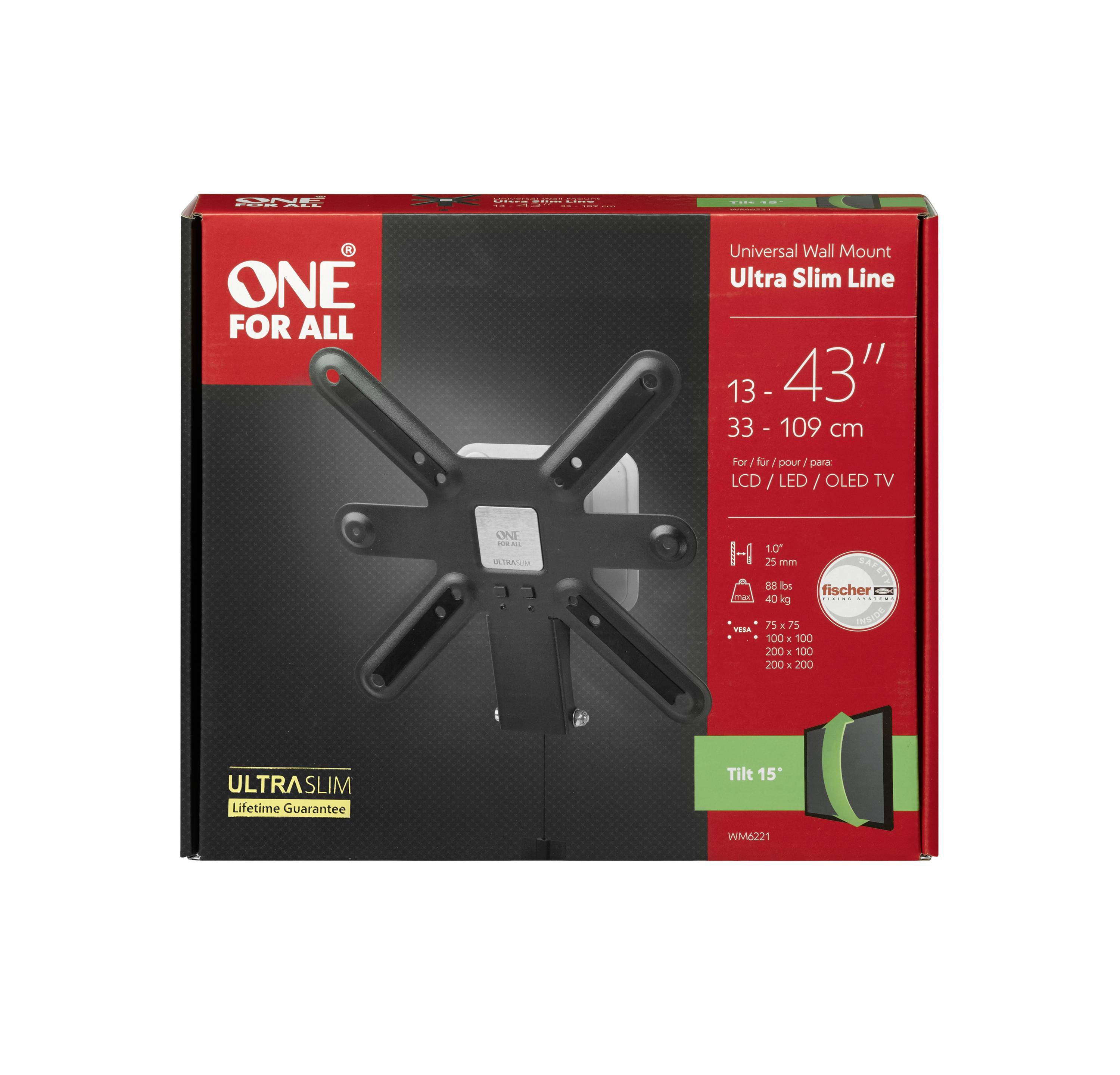 ONE FOR ALL WM6221 42" Slim Tilt