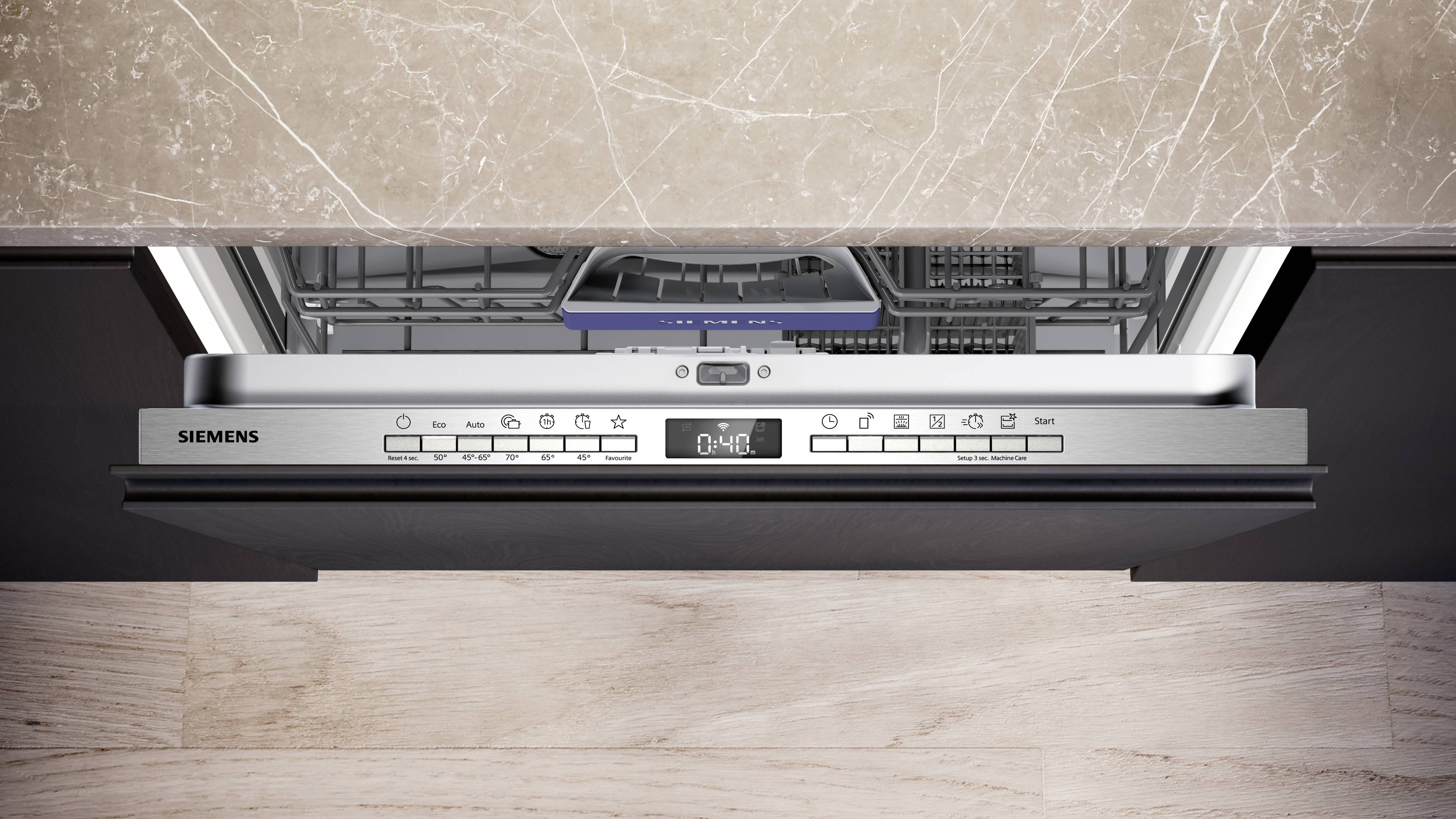 Siemens iQ300 SN63EX04TE Einbau-Geschirrspüler 598 mm EEK: B (A - G) Vollintegrierbar