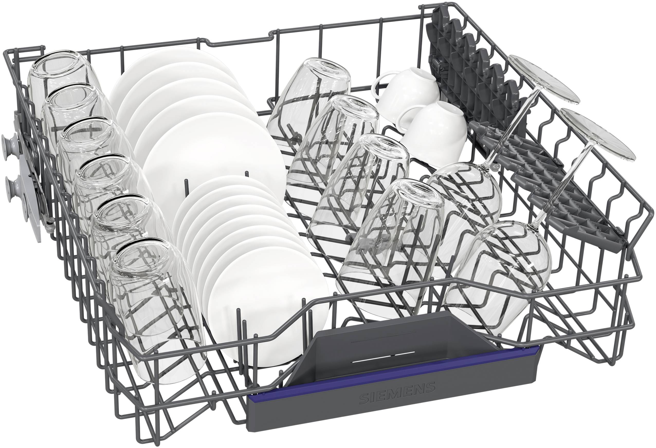 Siemens iQ300 SN43ES22CE Unterbau-Geschirrspüler 598 mm EEK: A (A - G) Unterbaufähig Stahl