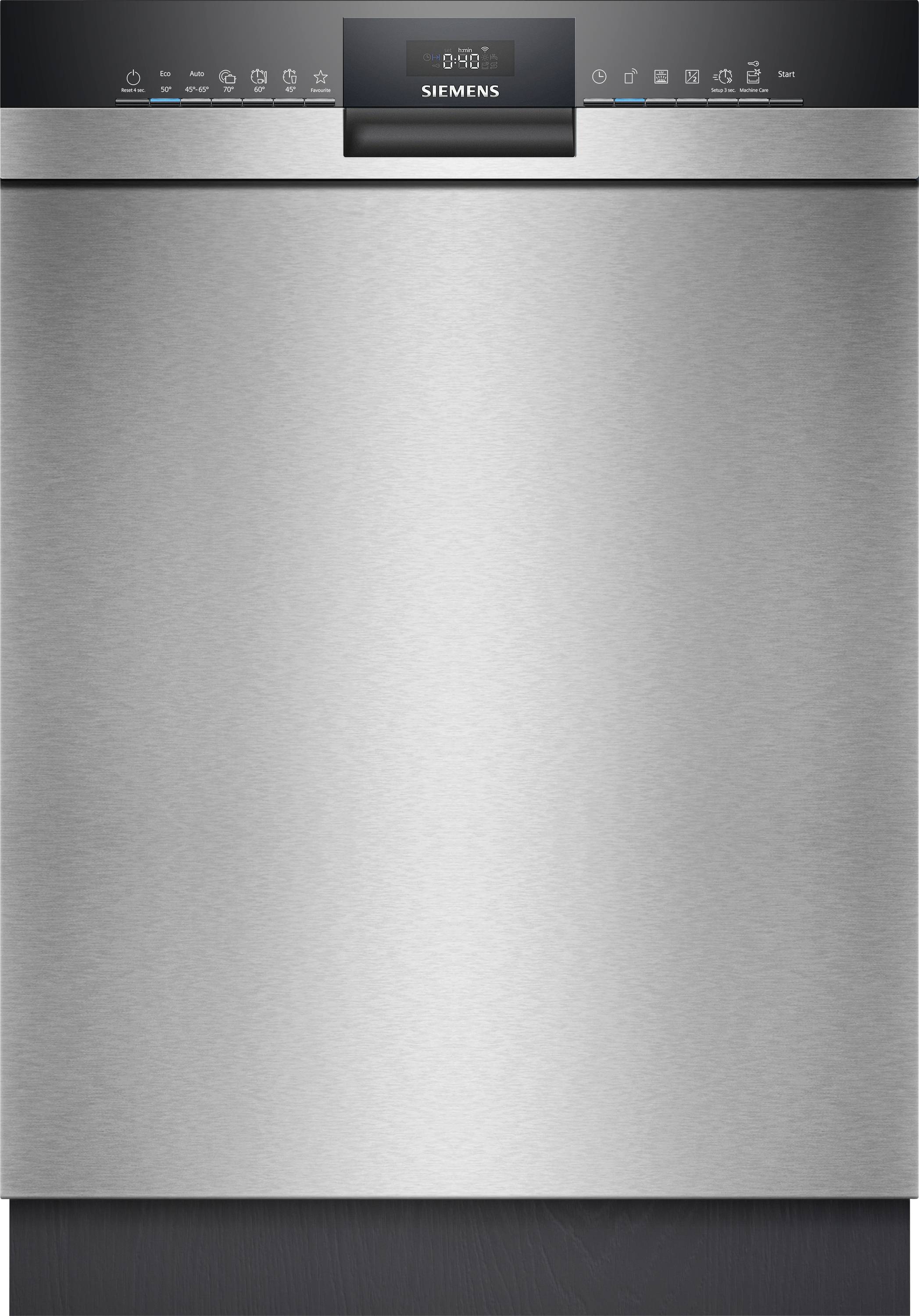 Siemens iQ300 SN43ES22CE Unterbau-Geschirrspüler 598 mm EEK: A (A - G) Unterbaufähig Stahl