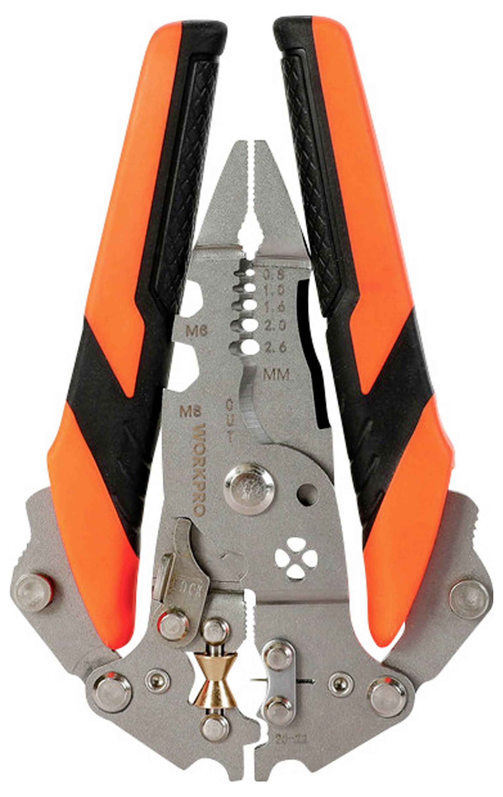 WorkPro WP25103 Elektronik- u. Feinmechanik Elektro-Installationszange 210 mm