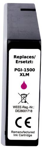 Renkforce Druckerpatrone ersetzt Canon PGI-1500M XL Kompatibel Magenta RF-CPGI1500XLM RF-6736470