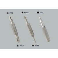 HOTO Werkstatt, Elektriker Bit-Schraubendreher Größe (Schraubendreher) PH 0, PH 1, PH 00, PH 1.5 HOTO Werkstatt, Elektriker Bit-Schraubendreher Größe (Schraubendreher) PH 0, PH 1, PH 00, PH 1.5
