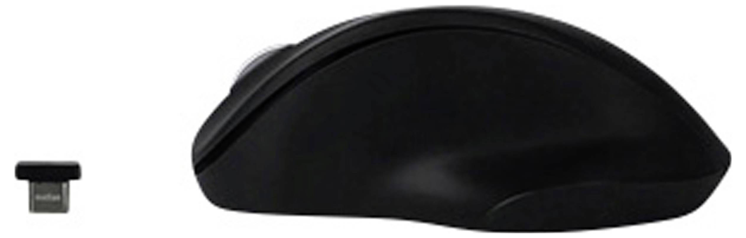 Matias M20DCBB Ergonomische Maus Kabellos Optisch Schwarz 4 Tasten 1000 dpi, 1600 dpi Ergonomisch