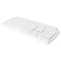Matias FK302-DE Tactile Pro USB Tastatur Deutsch, QWERTZ, Mac Weiß USB-Hub, Abnehmbares Kabel Matias FK302-DE Tactile Pro USB Tastatur Deutsch, QWERTZ, Mac Weiß USB-Hub, Abnehmbares Kabel