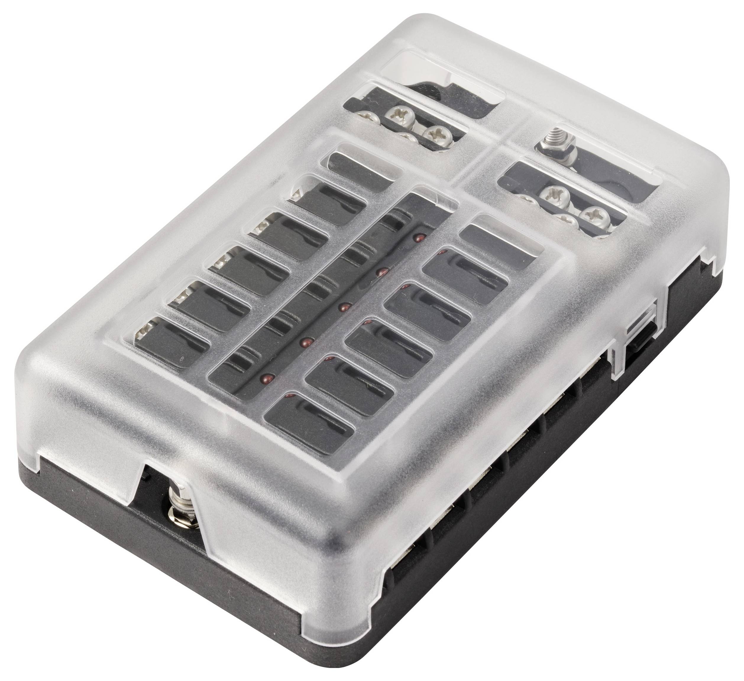 TRU COMPONENTS SICHERUNGS BOX 12-tlg TC-13473380 5 A, 10 A, 15 A, 20A