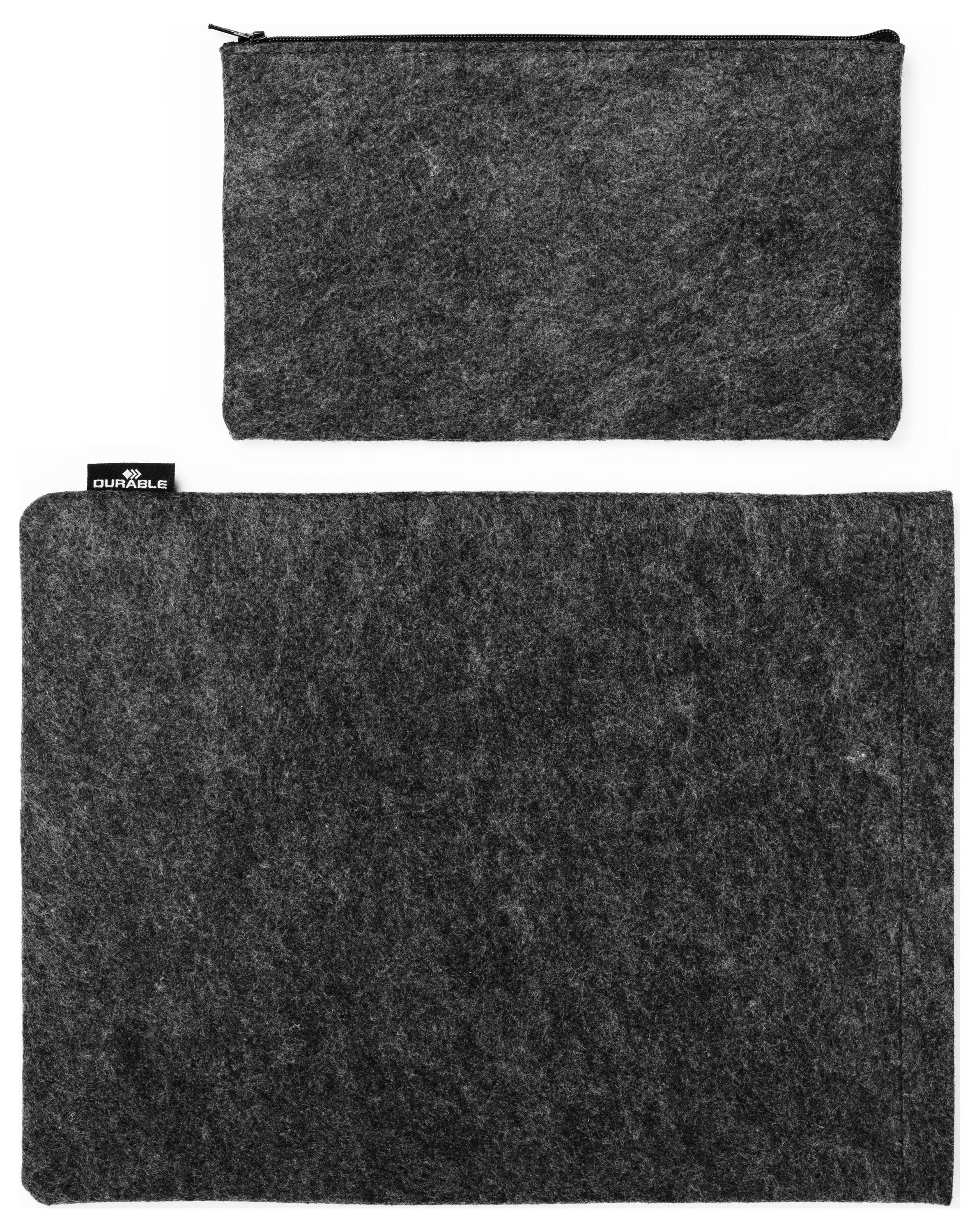 Durable Notebook Hülle MultiBag EFFECT Passend für maximal: 33,0cm (13") Anthrazit, Grau