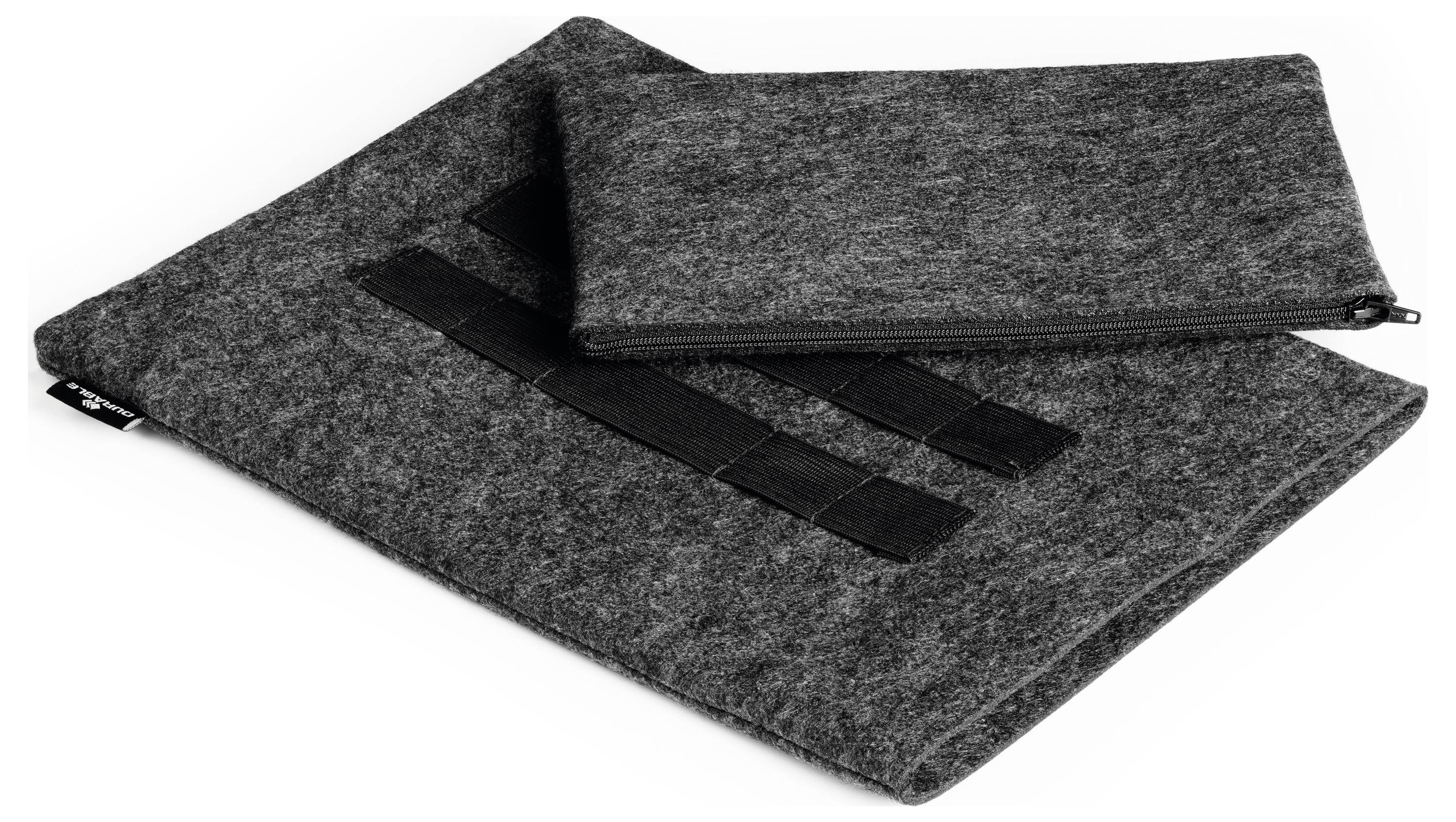 Durable Notebook Hülle MultiBag EFFECT Passend für maximal: 33,0cm (13") Anthrazit, Grau