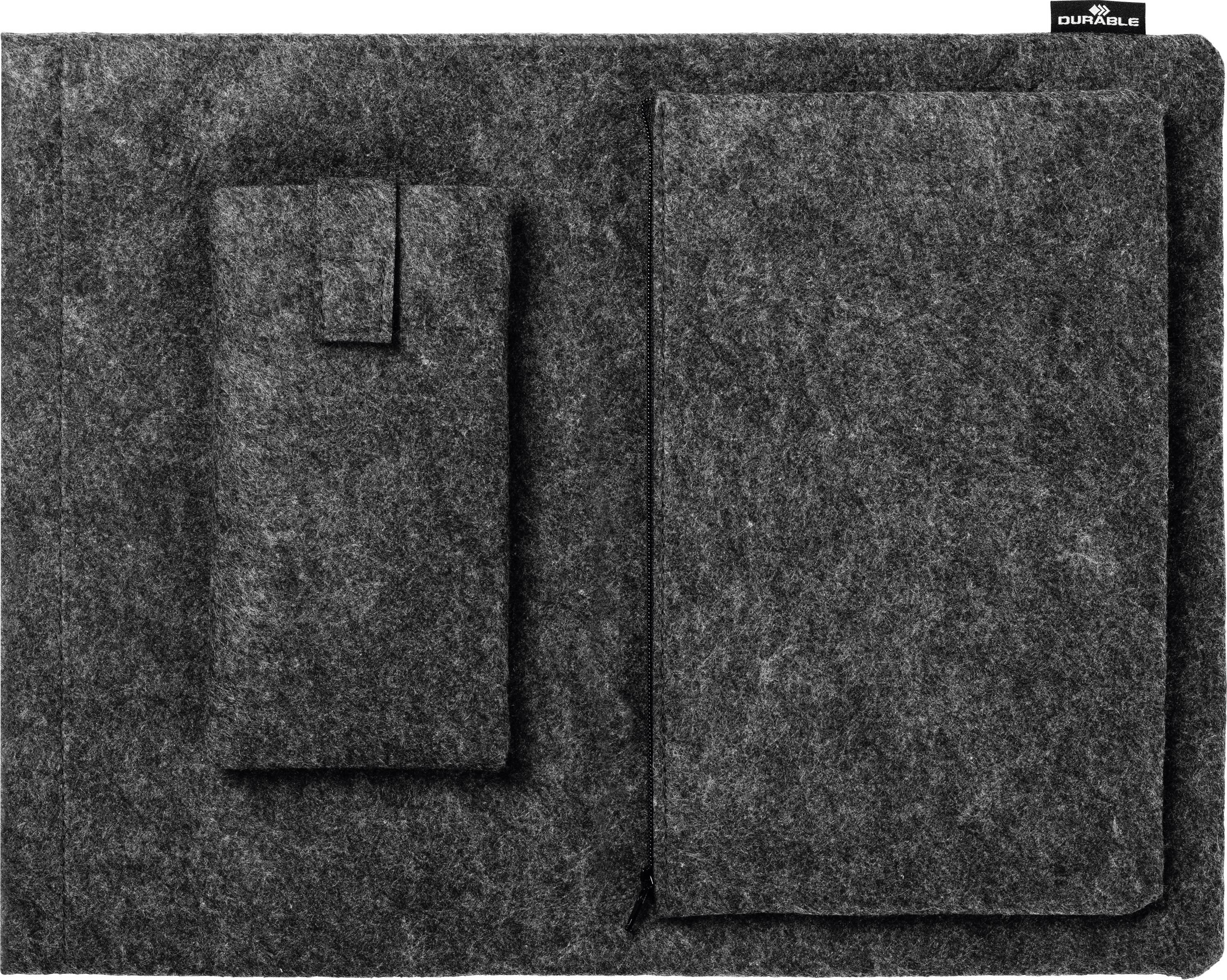 Durable Notebook Hülle MultiBag EFFECT Passend für maximal: 41,7 cm (16,4") Anthrazit, Grau