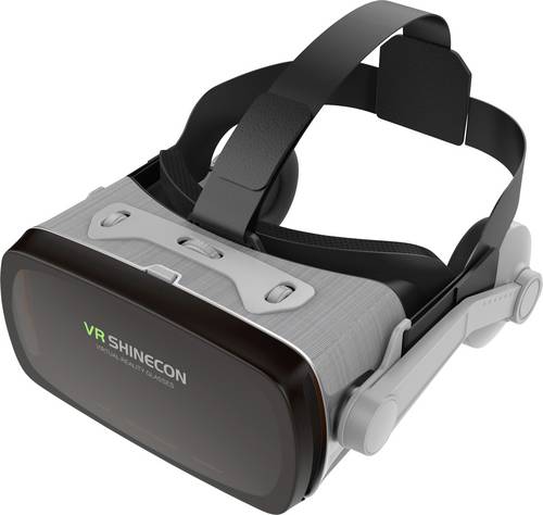 VR SHINECON G07E_01 N/A Schwarz/Grau Geeignet für (VR-/AR-Brillen): Smartphone