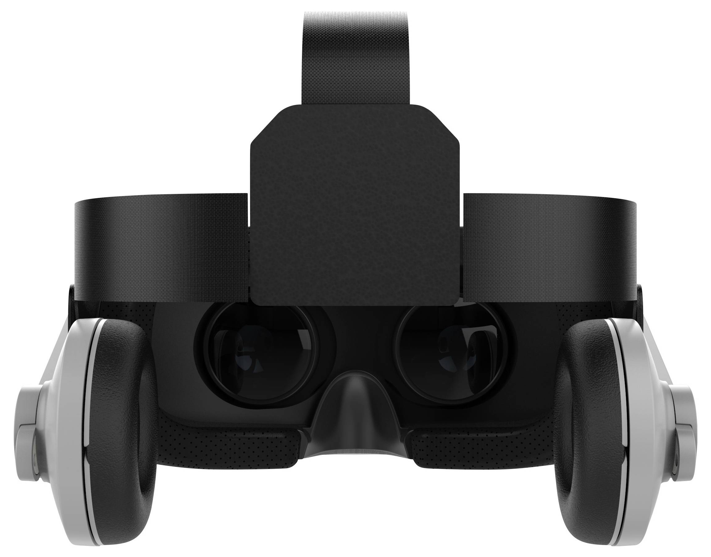 VR SHINECON G07E_01 Virtual Reality Brille Schwarz/Grau Geeignet für (VR-/AR-Brillen): Smartphone