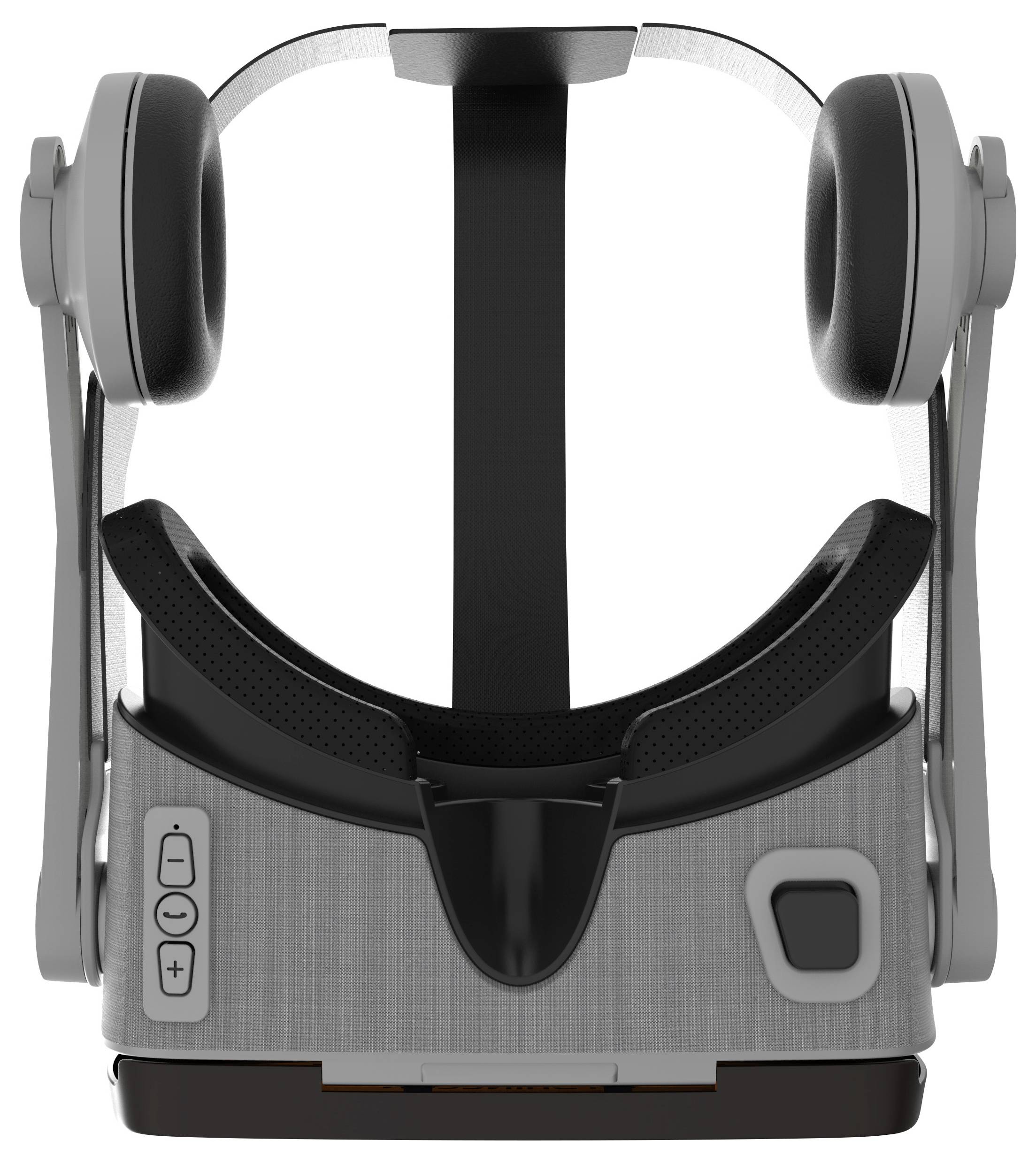 VR SHINECON G07E_01 Virtual Reality Brille Schwarz/Grau Geeignet für (VR-/AR-Brillen): Smartphone