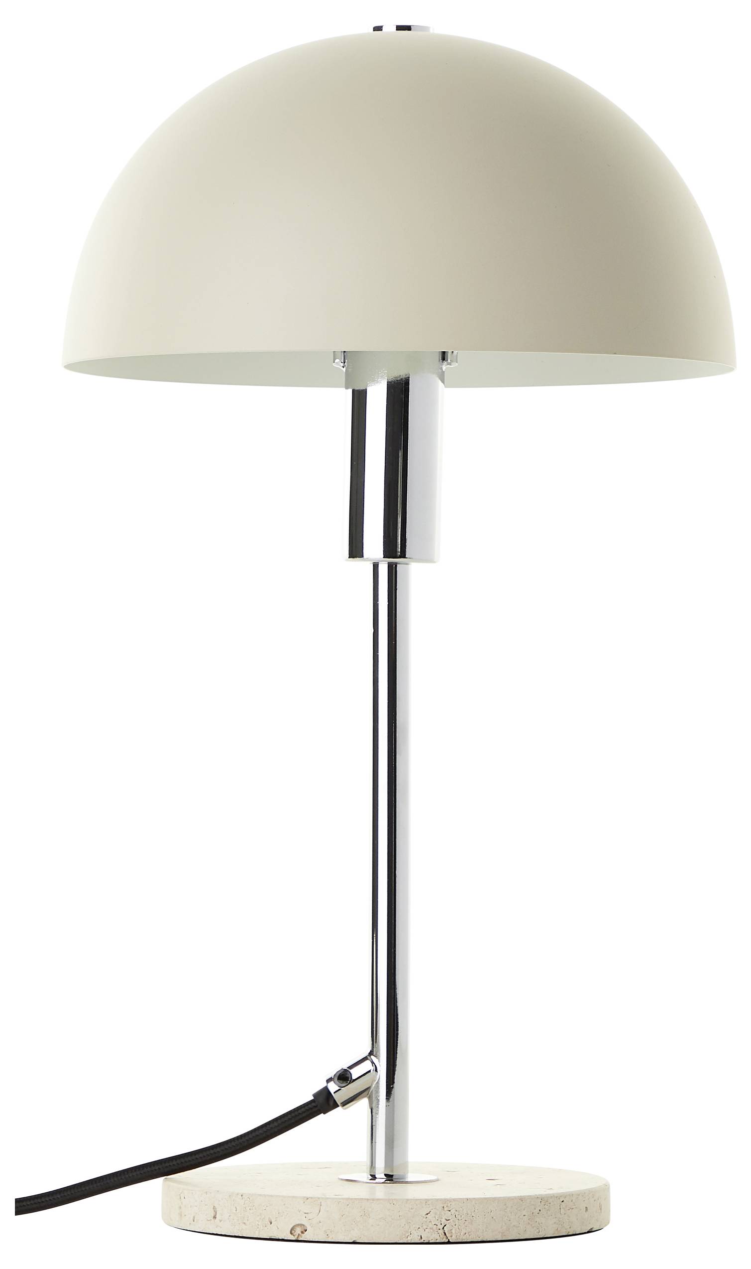 Brilliant Lillian 93095/79 LED-Tischlampe LED E14 20W Beige, Chrom