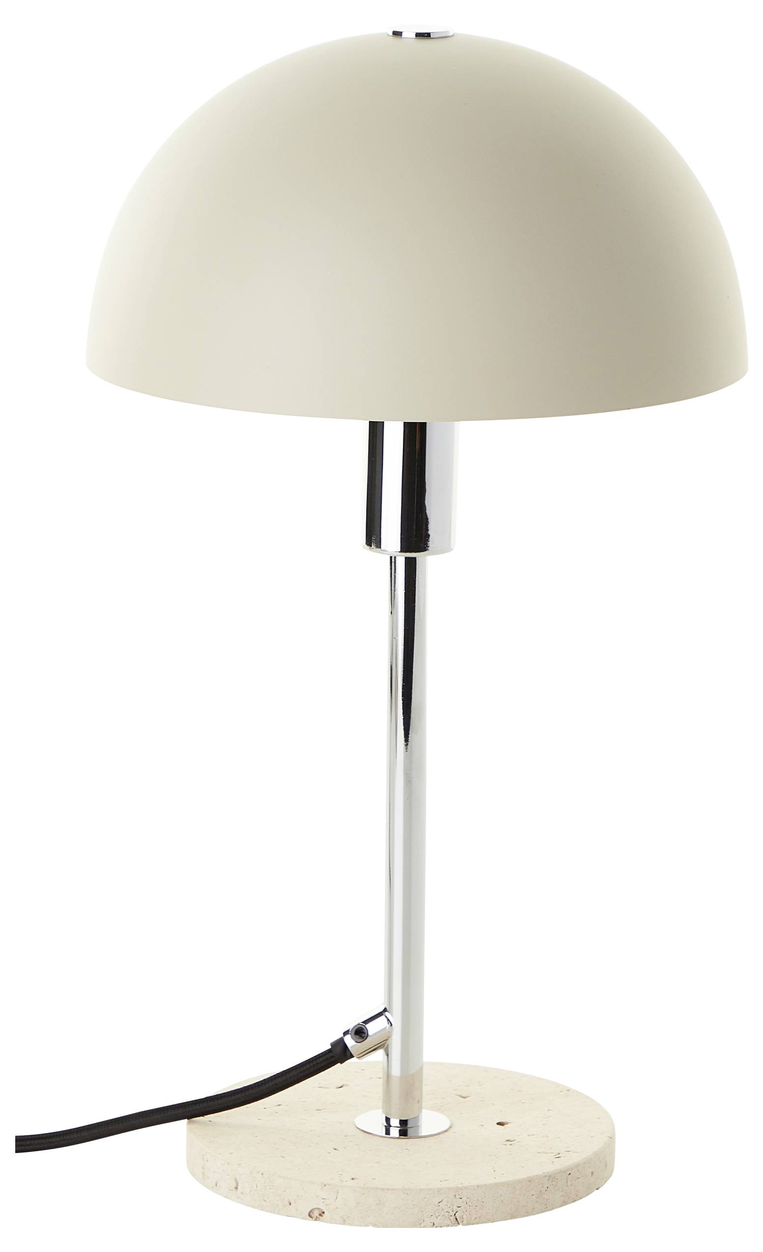 Brilliant Lillian 93095/79 LED-Tischlampe LED E14 20W Beige, Chrom