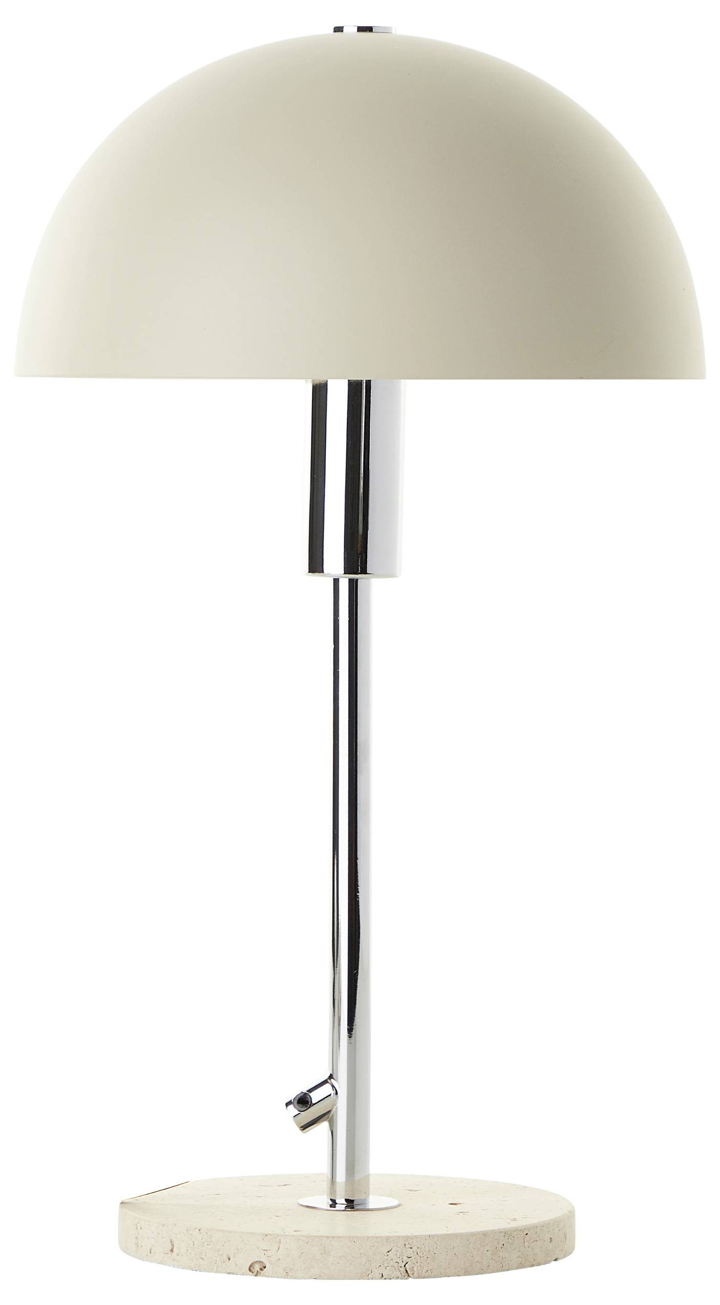 Brilliant Lillian 93095/79 LED-Tischlampe LED E14 20W Beige, Chrom