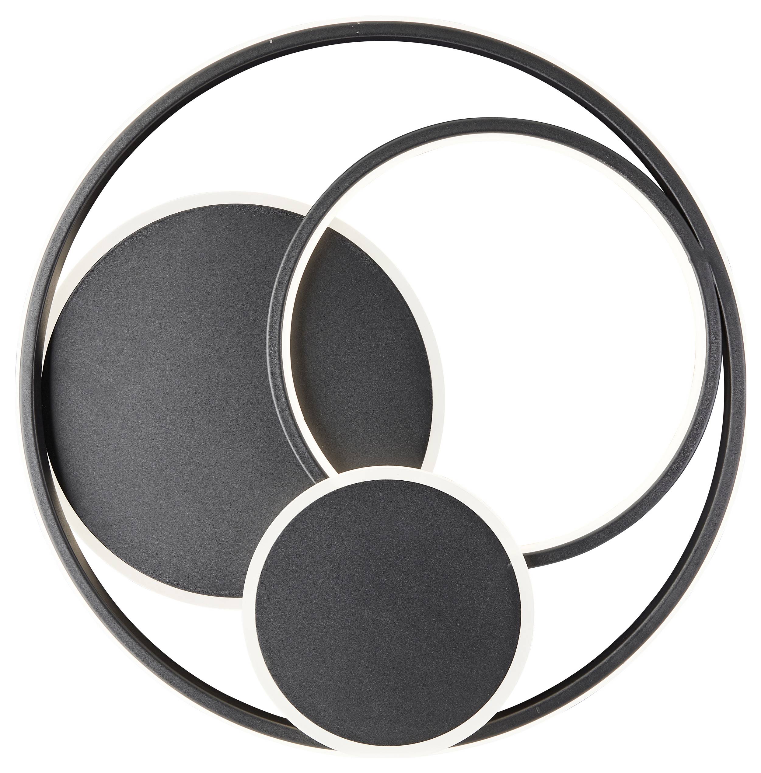 Brilliant G99371/76 Runda LED-Deckenleuchte LED LED fest eingebaut 504 W Schwarz