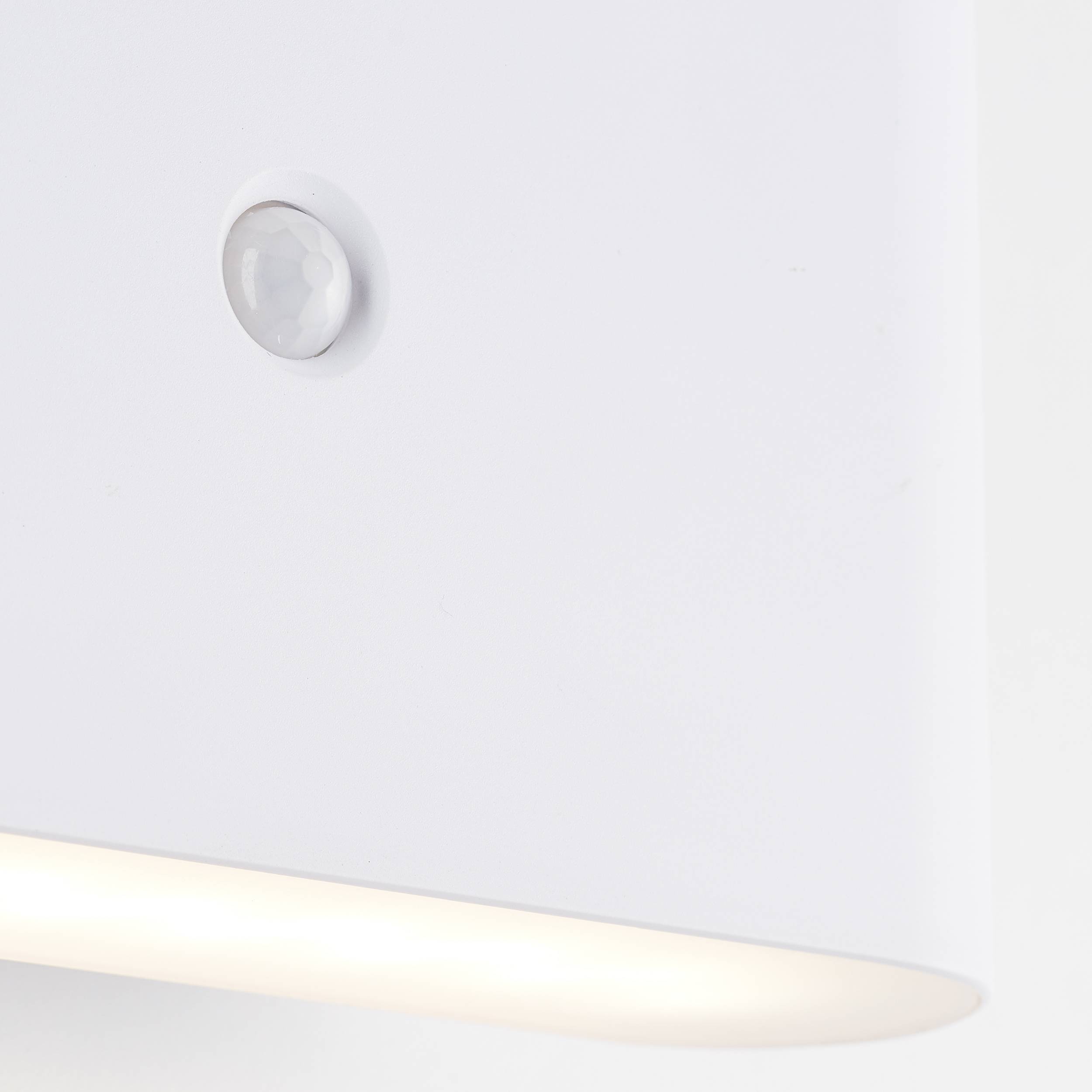 Brilliant Xino G80605/05 LED-Außenwandleuchte mit Bewegungsmelder LED LED fest eingebaut 34W Weiß