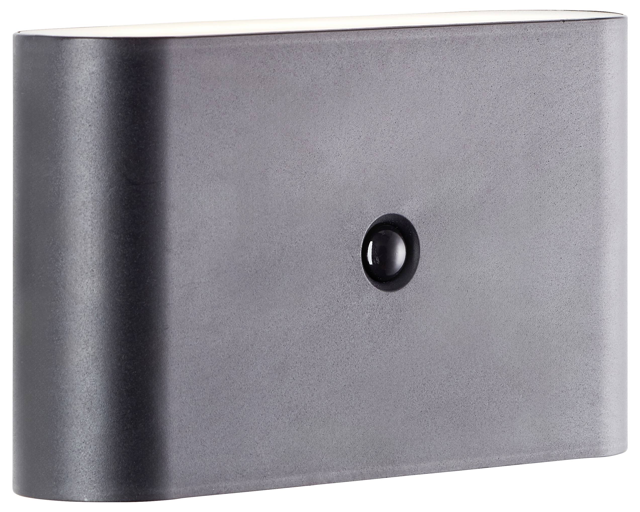 Brilliant Xino G80605/06 LED-Außenwandleuchte mit Bewegungsmelder LED LED fest eingebaut 34W Schwarz