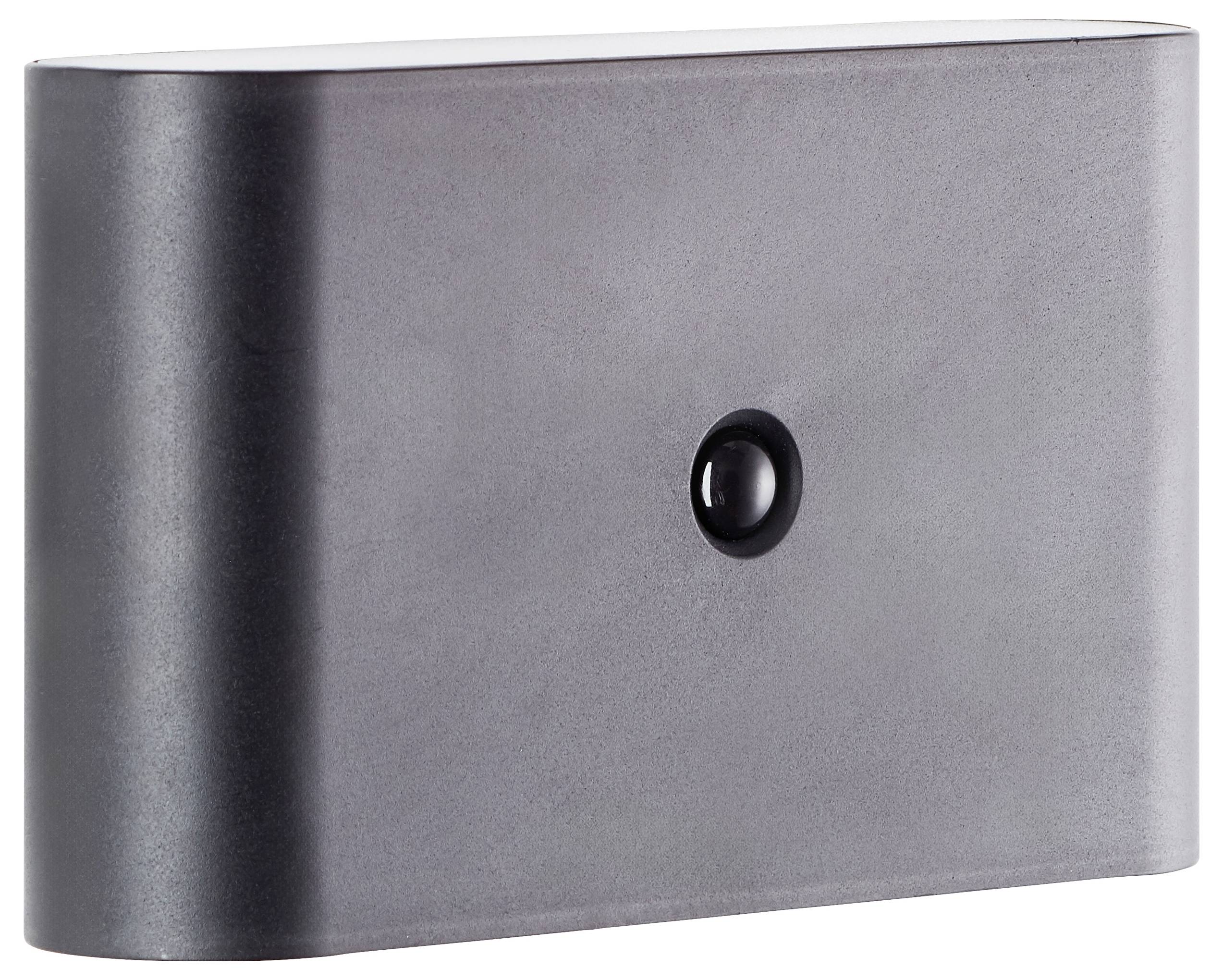 Brilliant Xino G80605/06 LED-Außenwandleuchte mit Bewegungsmelder LED LED fest eingebaut 34W Schwarz