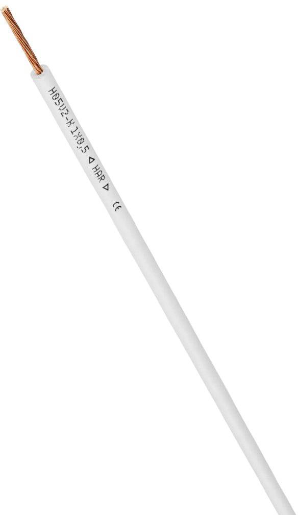 LAPP 4515051/100 Einzelader 1 x 0.5mm² Weiß 100m
