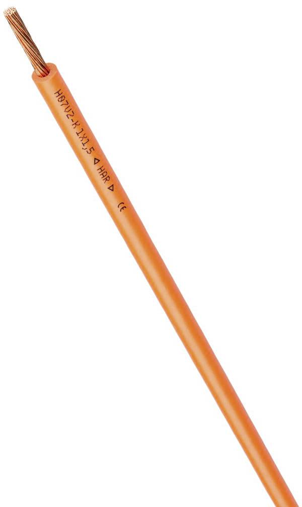 LAPP 4519091/100 Einzelader 1 x 1.5mm² Orange 100m
