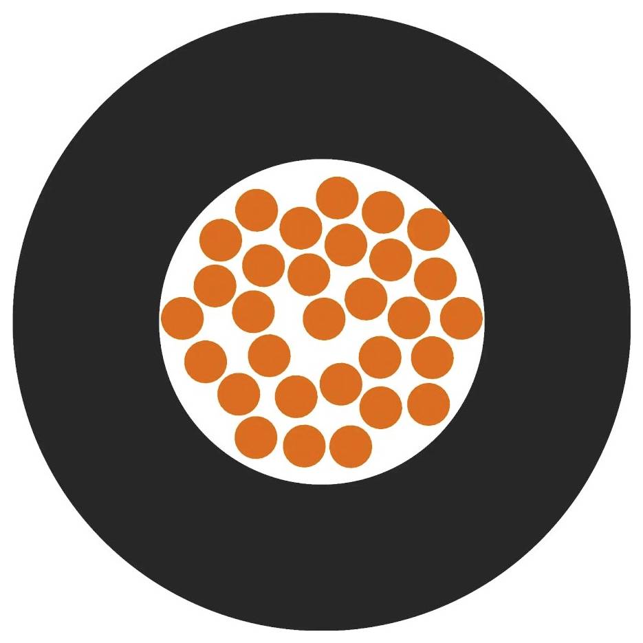 LAPP 4519032/100 Einzelader 1 x 2.5mm² Braun 100m