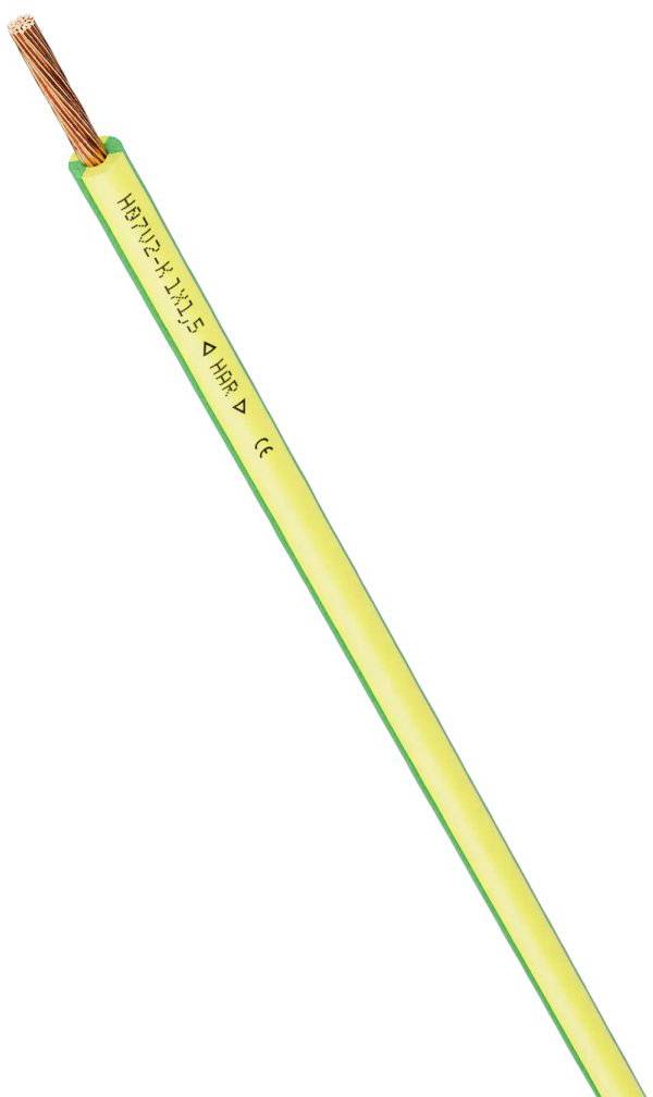 LAPP 4519001K/1500 Einzelader 1 x 1.5mm² Grün-Gelb 1500m