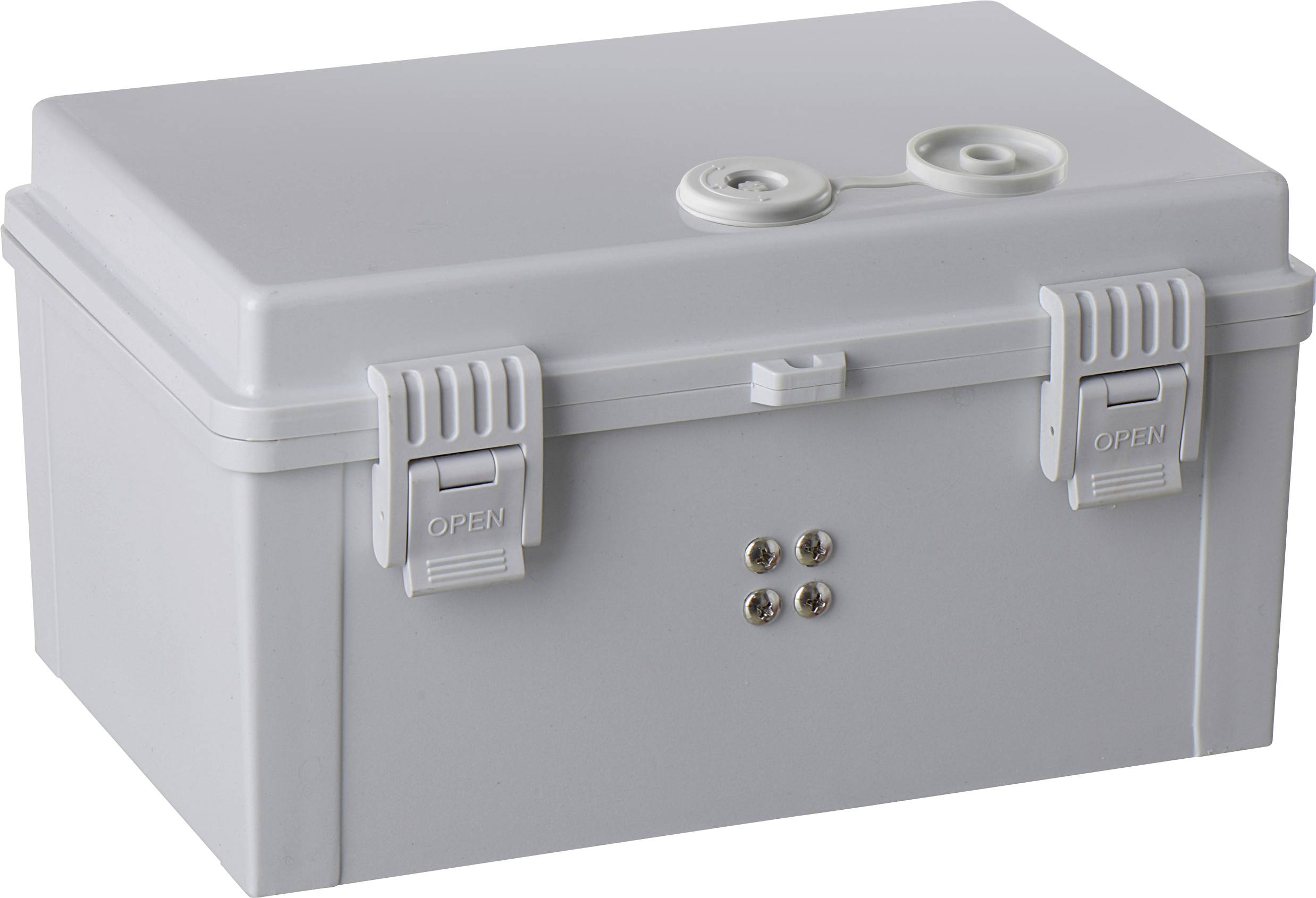 TRU COMPONENTS TC-PSC-20x30x16 Schaltschrank 200 x 300 x 160 ABS Hellgrau 1St.