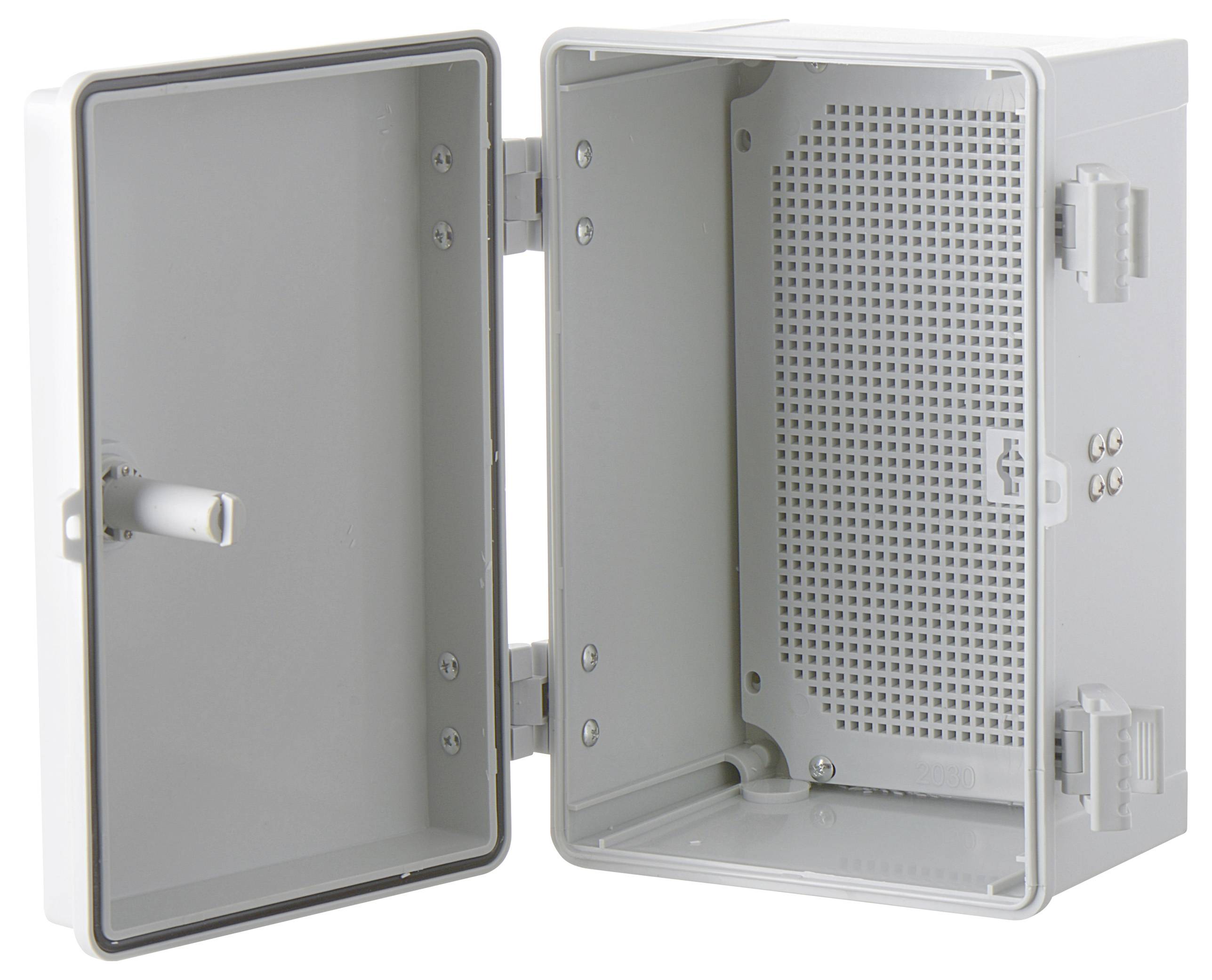 TRU COMPONENTS TC-PSC-20x30x16 Schaltschrank 200 x 300 x 160 ABS Hellgrau 1St.