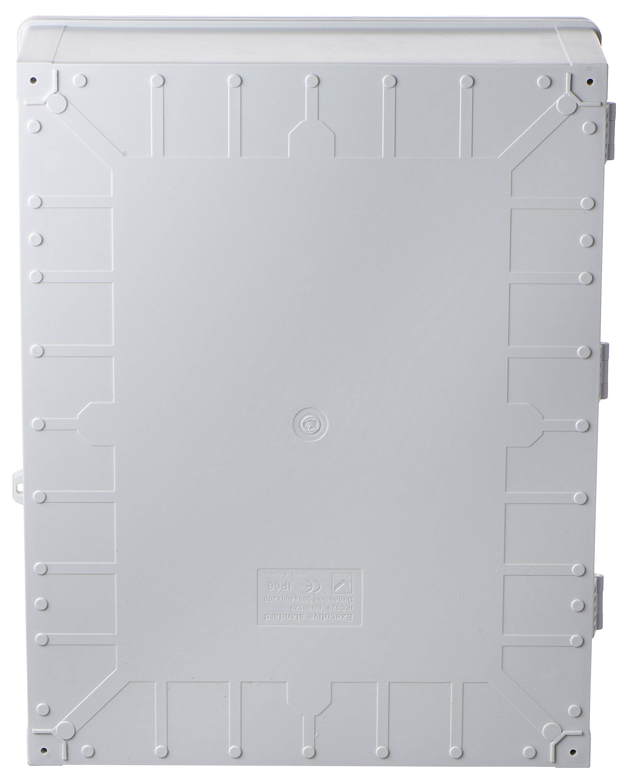 TRU COMPONENTS TC-PSC-40x50x20 Schaltschrank 400 x 500 x 200 ABS Hellgrau 1St.