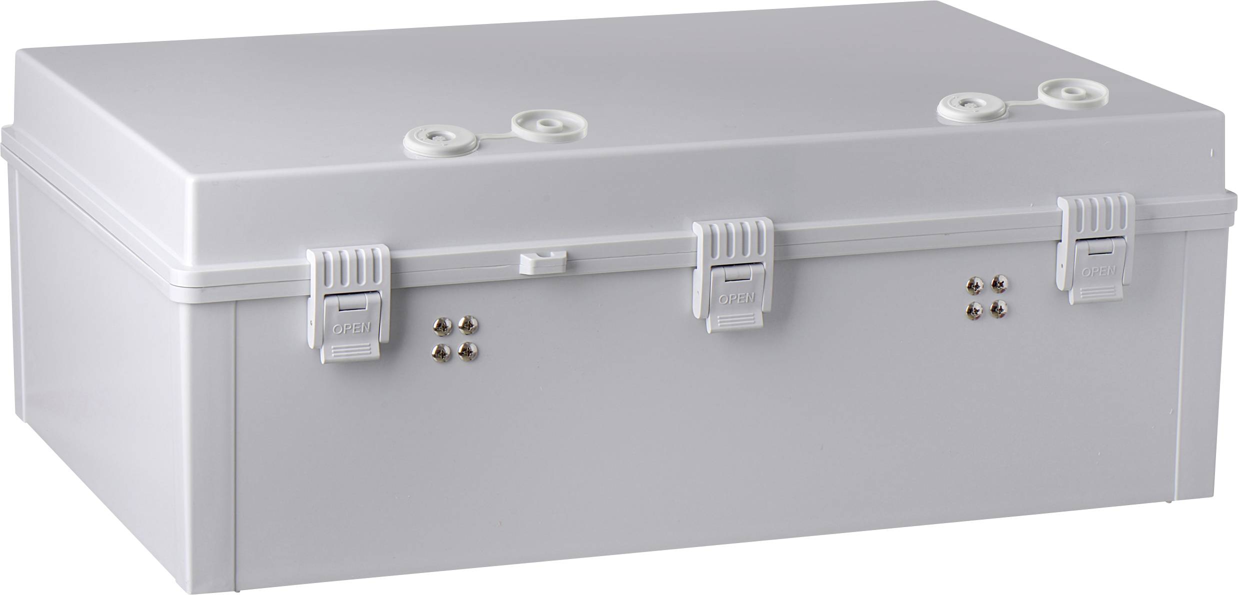 TRU COMPONENTS TC-PSC-40x60x22 Schaltschrank 400 x 600 x 220 ABS Hellgrau 1St.