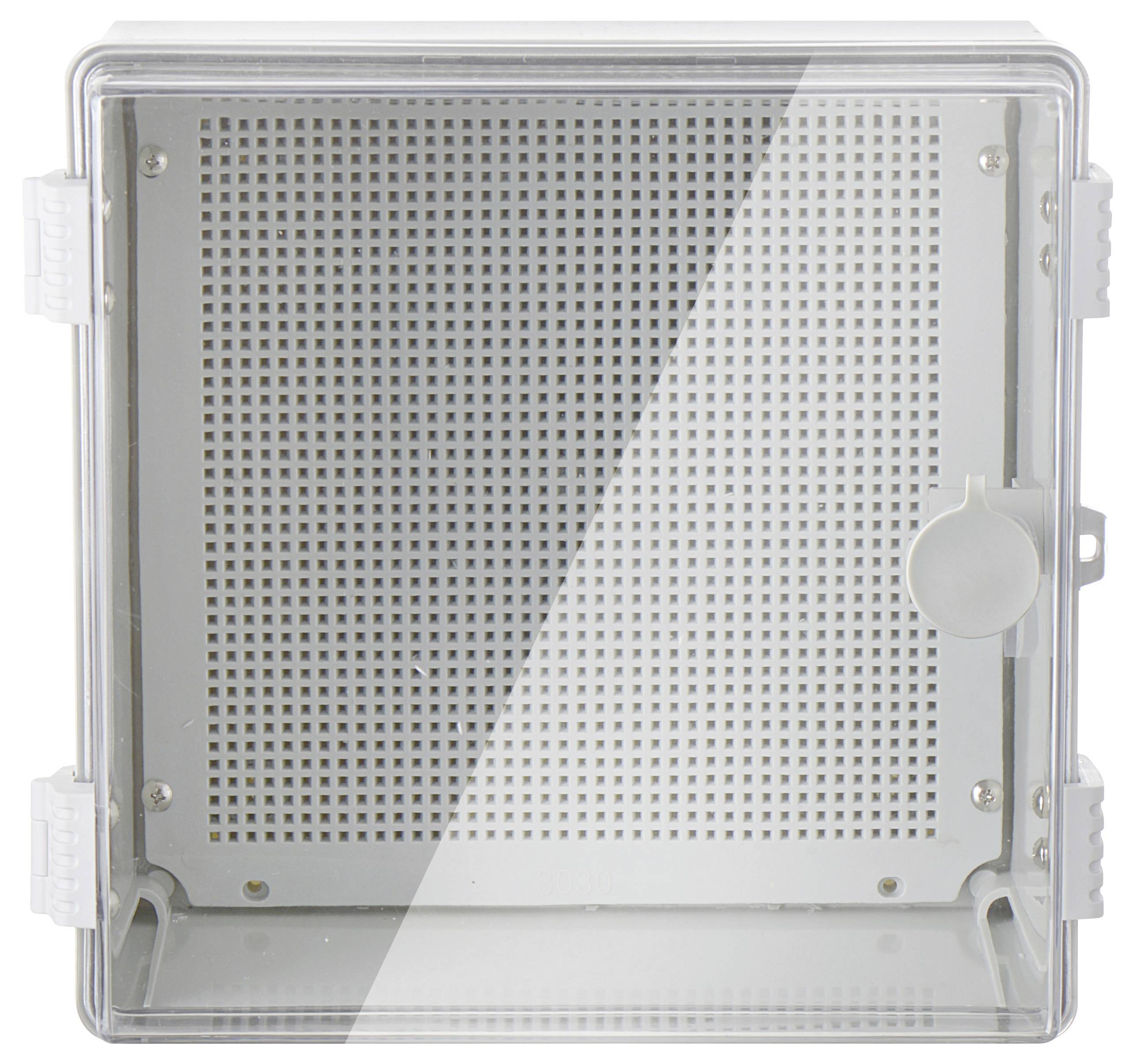 TRU COMPONENTS TC-PSC-30x30x18 Schaltschrank 300 x 300 x 180 ABS, Polycarbonat Hellgrau 1St.