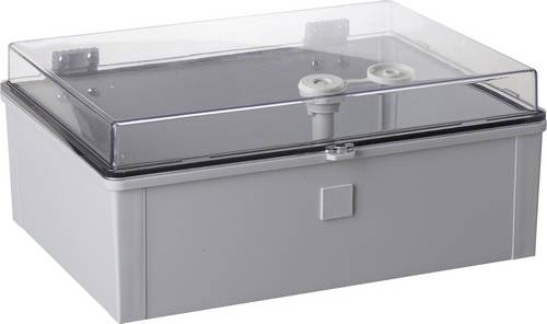 TRU COMPONENTS TC-PSC-30x40x17 Schaltschrank 300 x 400 x 170 ABS, Polycarbonat Hellgrau 1 St.