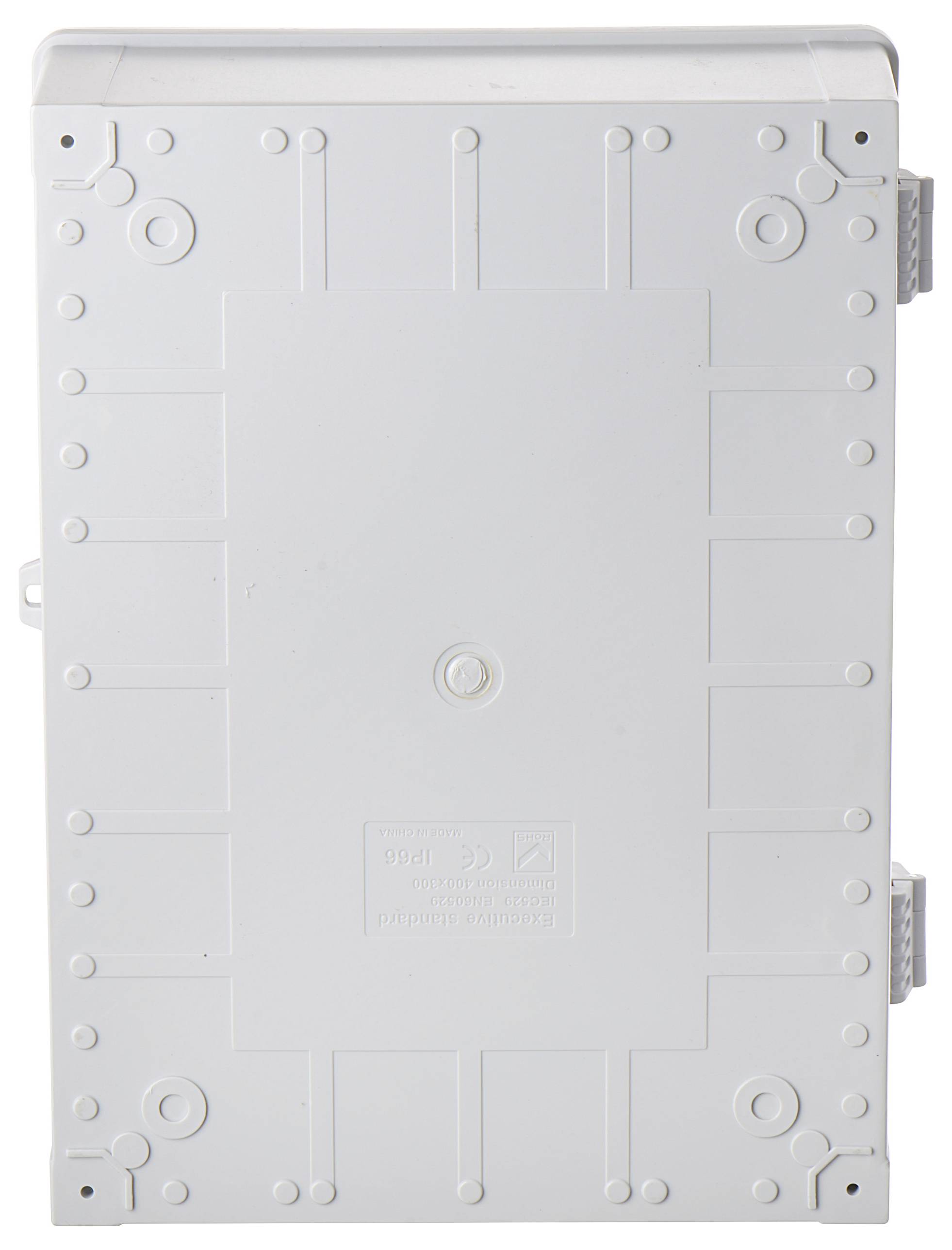 TRU COMPONENTS TC-PSC-30x40x17 Schaltschrank 300 x 400 x 170 ABS, Polycarbonat Hellgrau 1St.