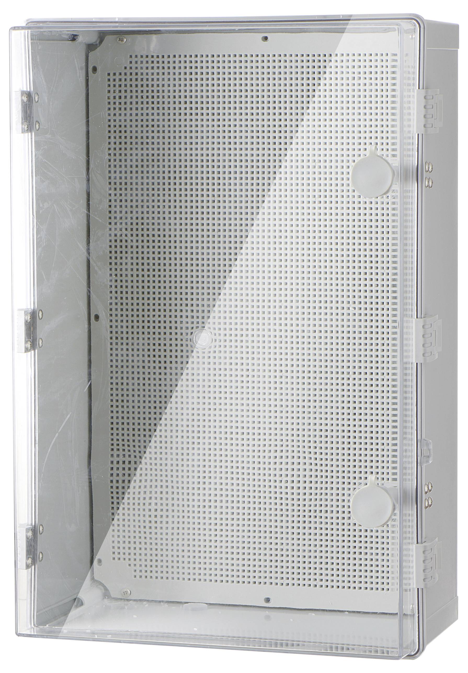 TRU COMPONENTS TC-PSC-40x60x22 Schaltschrank 400 x 600 x 220 ABS, Polycarbonat Hellgrau 1St.