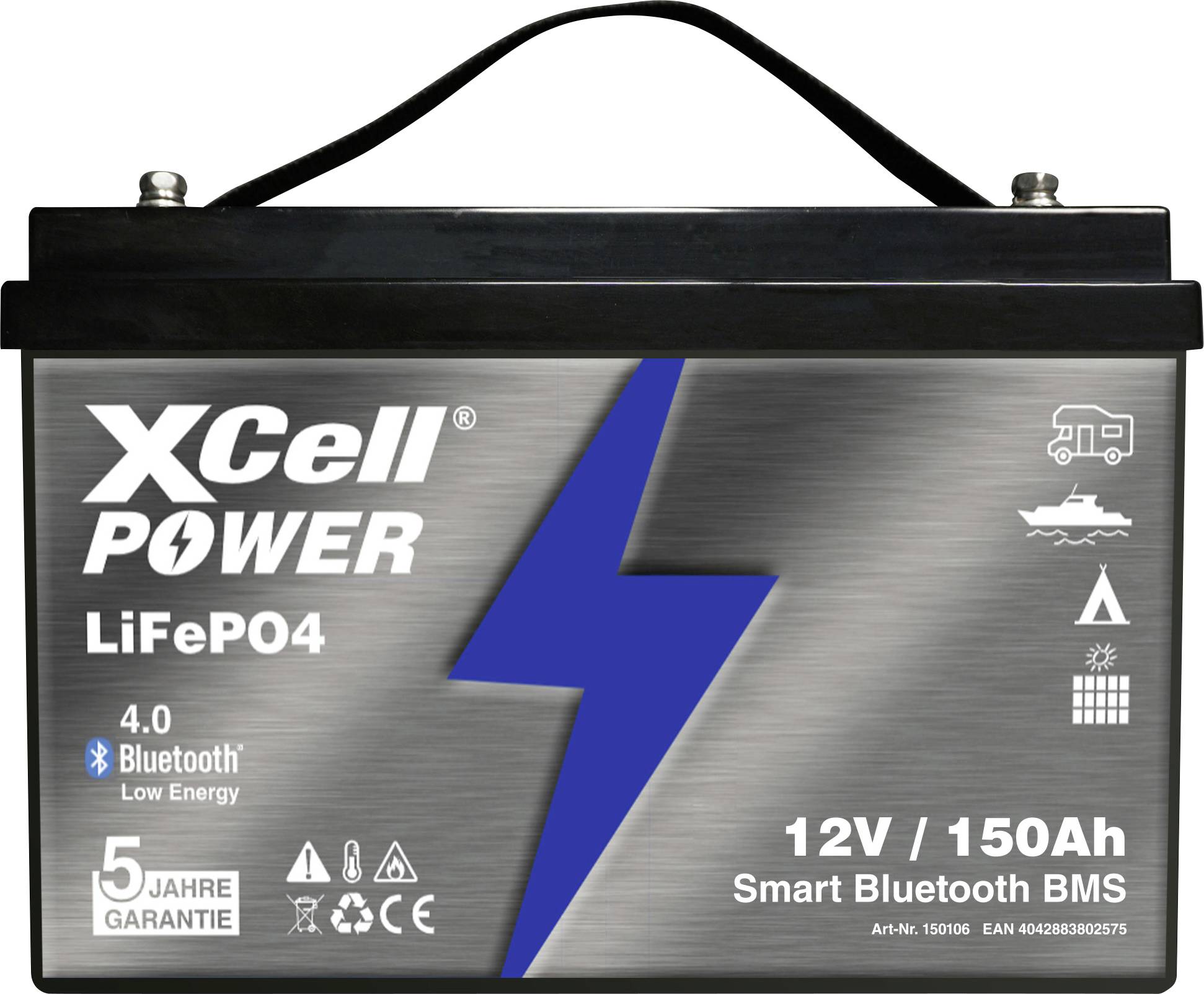 XCell LiFePO4 Spezial-Akku Spezial-Akku Innengewinde LiFePO 4 12V 150 mAh 1St.