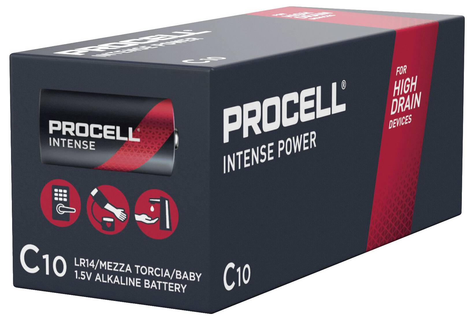 PROCELL Intense MN1400 Baby (C)-Batterie 1.5 V 10 St.