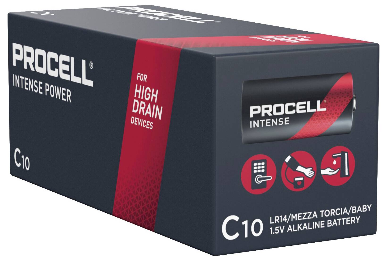 PROCELL Intense MN1400 Baby (C)-Batterie 1.5 V 10 St.