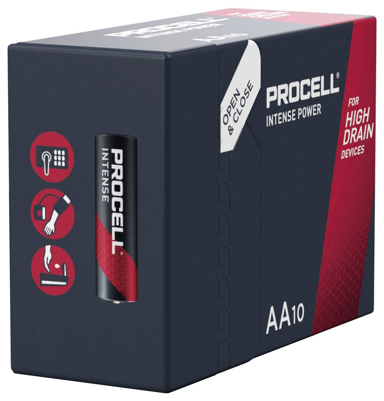 PROCELL Intense MN1500 Mignon (AA)-Batterie 1.5 V 10 St.