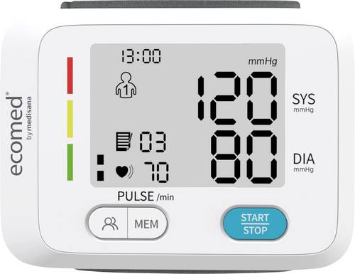 Ecomed BW-83E Handgelenk Blutdruckmessgerät 23717