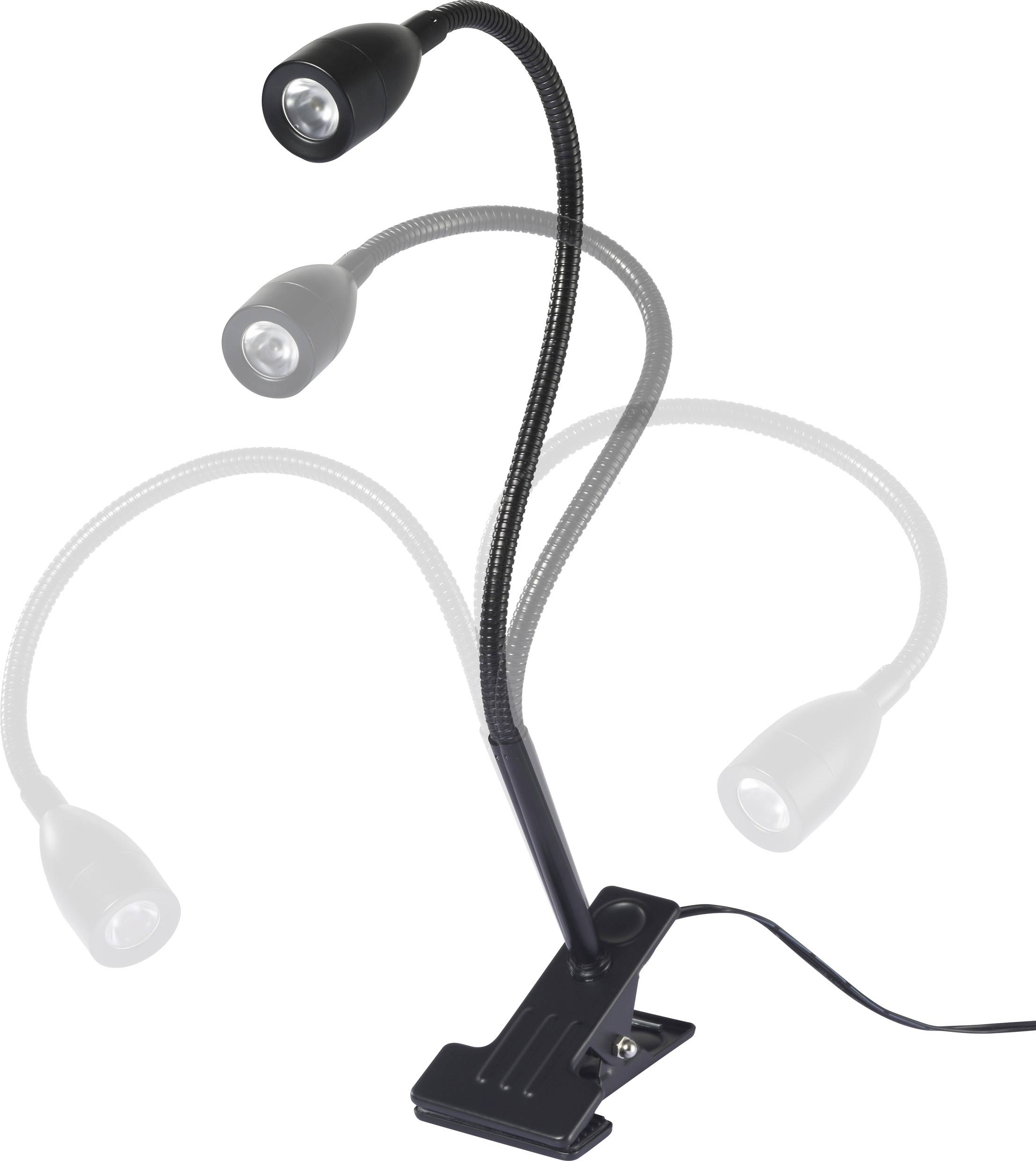 Sygonix SY-6737554 LED-Tischlampe LED 3.5W Schwarz