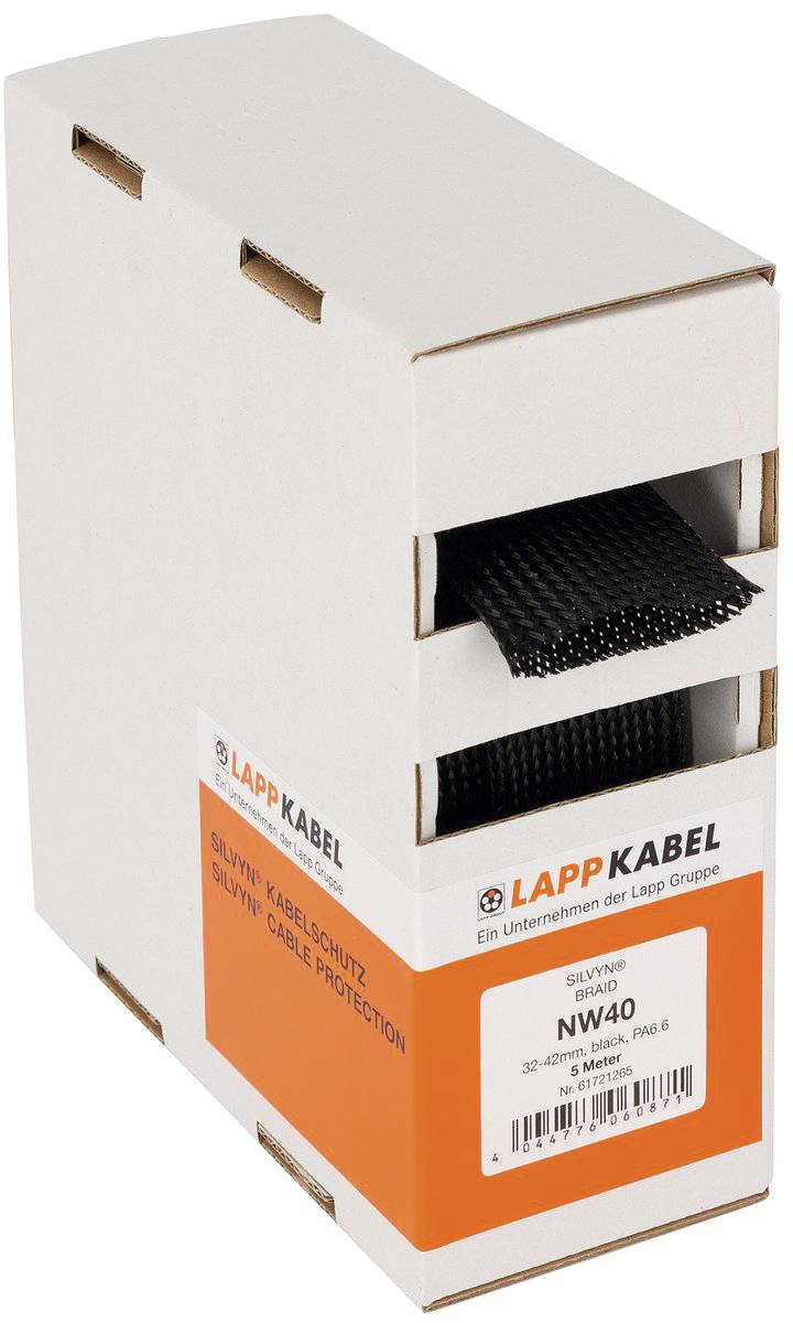 LAPP 61721265 SILVYN® BRAID PA6 NW 40 32,0-42,0 / 5M Geflechtschlauch 5m