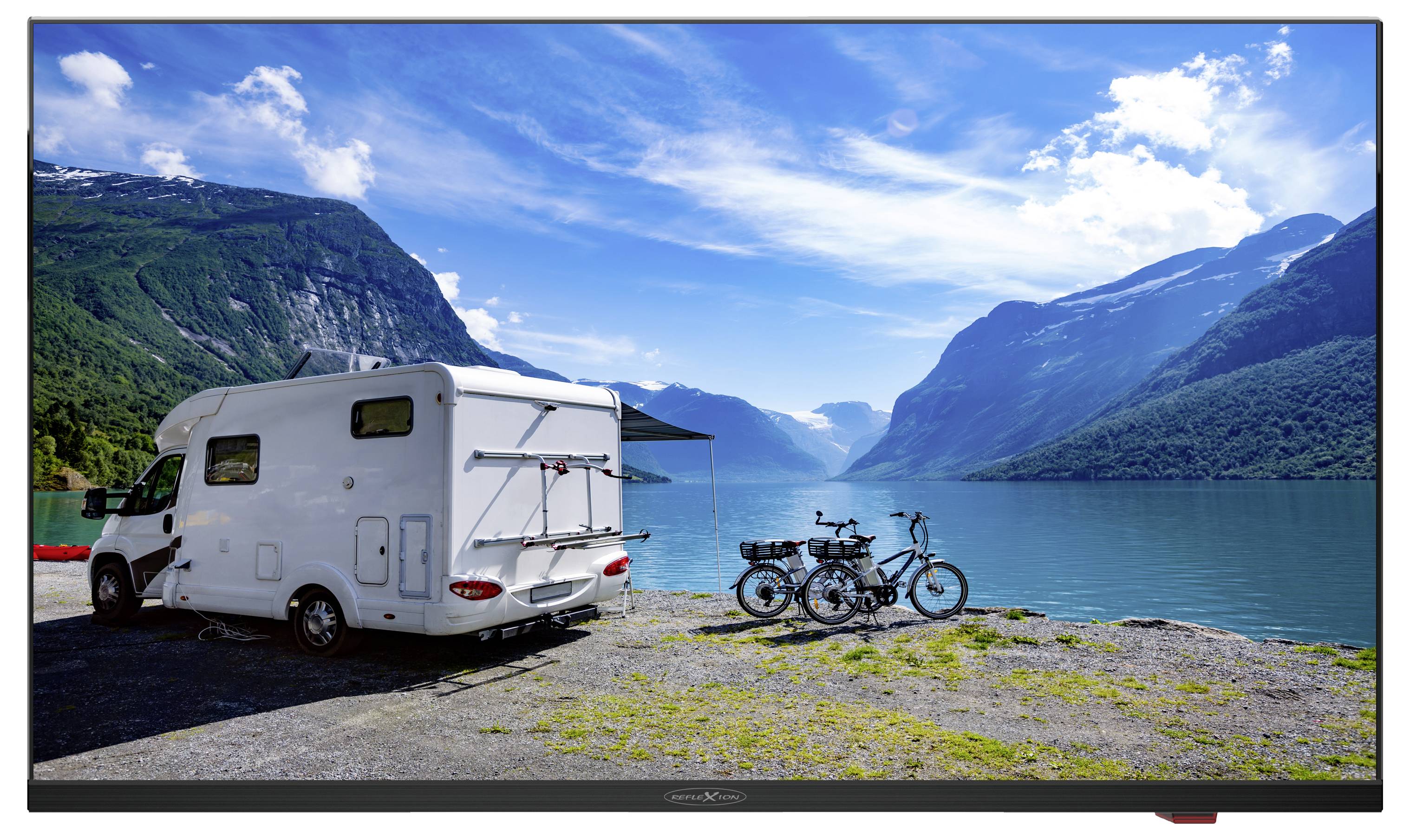 Reflexion LDDX27iBT LCD-TV 69cm 27 Zoll EEK E (A - G) DVB-T2, DVB-C, DVB-S2, Full HD, Smart TV, WLAN, DVD-Player, CI+ Silber