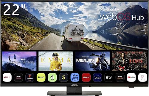Reflexion LDDX22iBT_B LCD-TV 55 cm 22 Zoll EEK E (A - G) DVB-T2, DVB-C, DVB-S2, Full HD, Smart TV