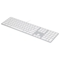 Matias FK318S-EN Wired Aluminium Keyboard for Mac USB Tastatur US-Englisch, QWERTY, Mac Silber Matias FK318S-EN Wired Aluminium Keyboard for Mac USB Tastatur US-Englisch, QWERTY, Mac Silber